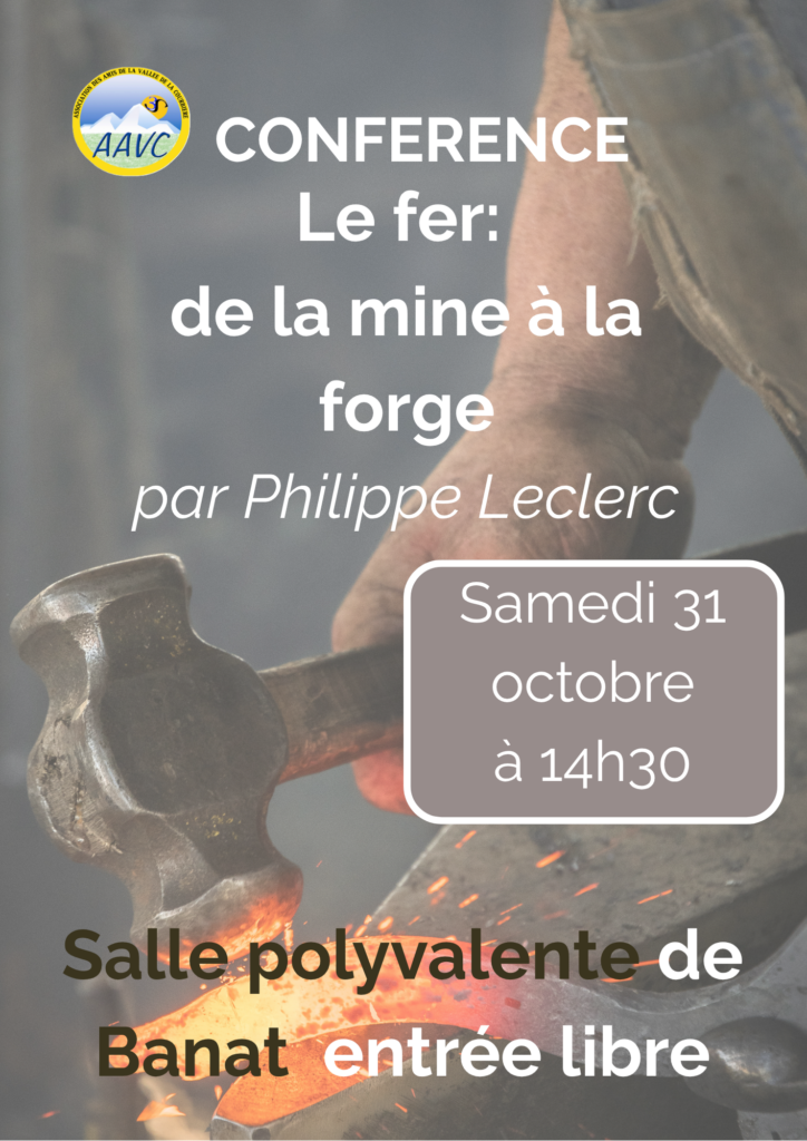 LE FER : DE LA MINE À LA FORGE par Philippe Leclerc